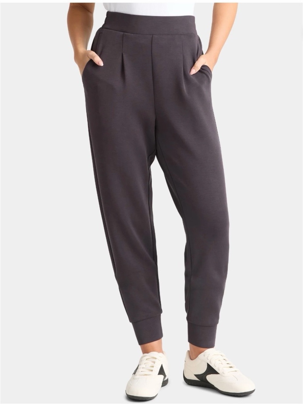 Womens pleated Pull-On jogger Pants